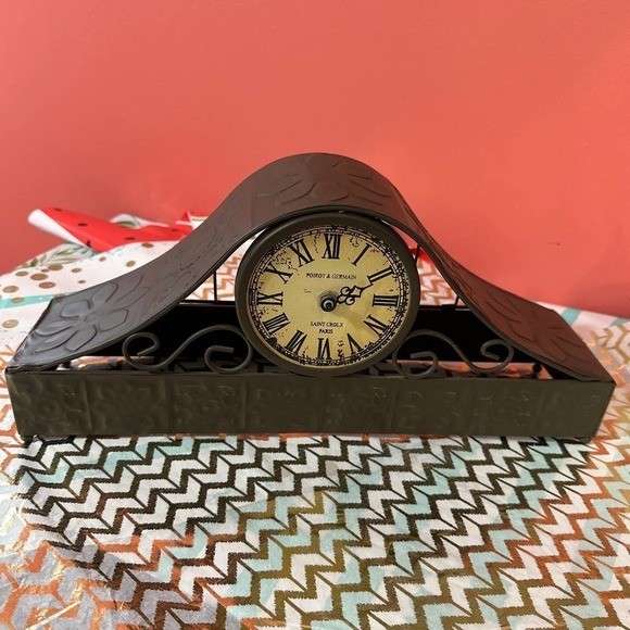 TJ maxx metal clock - Picture 1 of 3